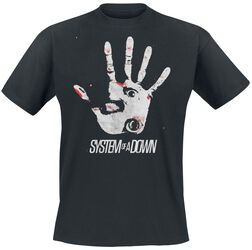Hand eye, System Of A Down, T-Shirt Manches courtes