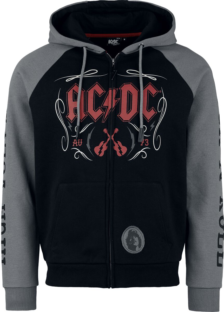Hoodie Sweat Acdc Femme EMP Signature Collection AC/DC Hooded