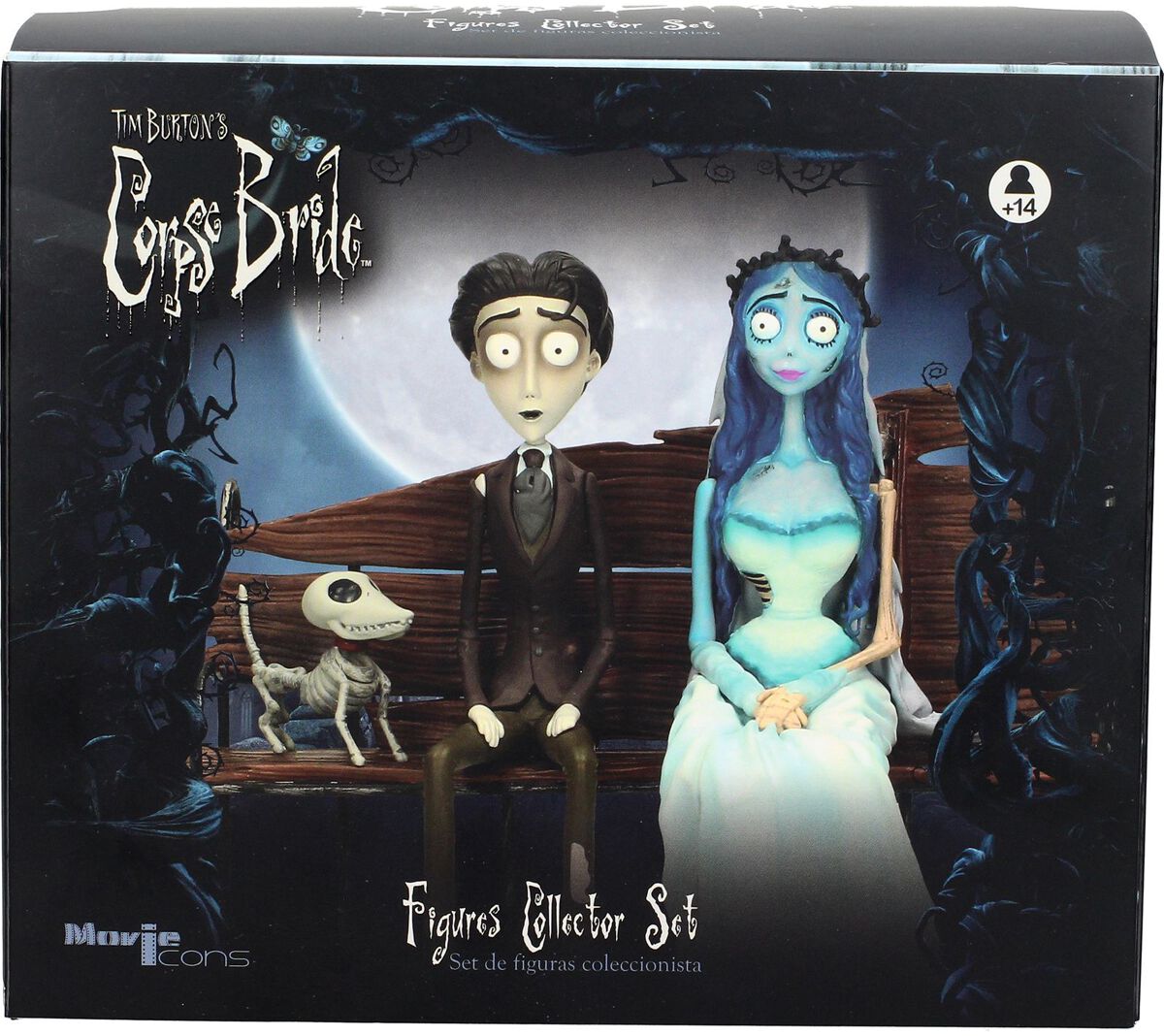 Figurine Résine Corpse Bride Emily 17cm - Les Noces Funèbres - Bon état - 2006