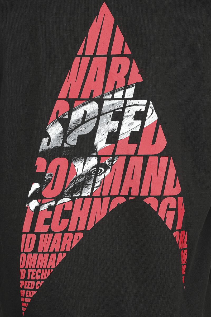 Warp Speed Star Trek Sweatshirt zippé à capuche EMP