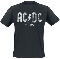 Est, 1973, AC/DC, T-Shirt Manches courtes