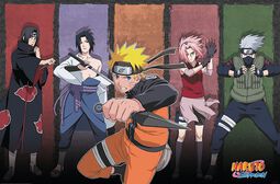 Naruto Shippuden - Naruto & Ailes, Naruto, Poster