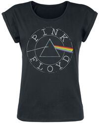 Logo Circle, Pink Floyd, T-Shirt Manches courtes