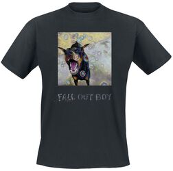 Dobermann With Bubbles, Fall Out Boy, T-Shirt Manches courtes