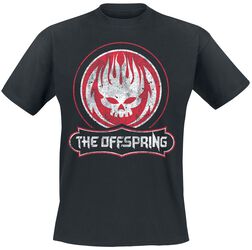 Distressed Skull, The Offspring, T-Shirt Manches courtes