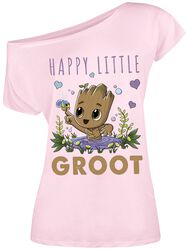 Happy little Groot, Les Gardiens De La Galaxie, T-Shirt Manches courtes