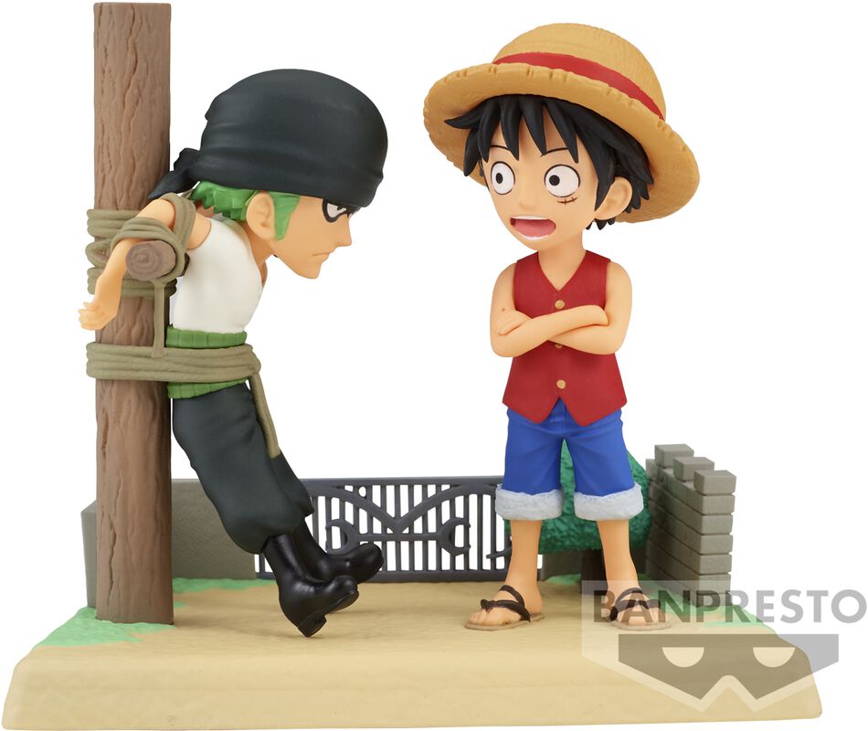 Banpresto - Monkey D. Luffy & Roronoa Zoro (WCF - Log Stories Series)