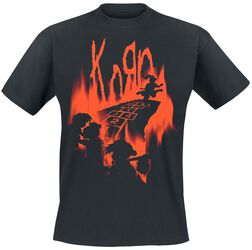 Hopscotch Flame, Korn, T-Shirt Manches courtes