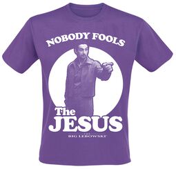 Nobody Fools The Jesus, The Big Lebowski, T-Shirt Manches courtes