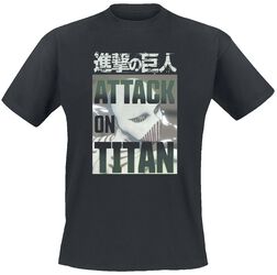White Titan Face, L'Attaque Des Titans, T-Shirt Manches courtes