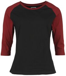 T-Shirt Manches Longues, RED by EMP, T-shirt manches longues