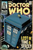 Comic Tardis, Doctor Who, Poster