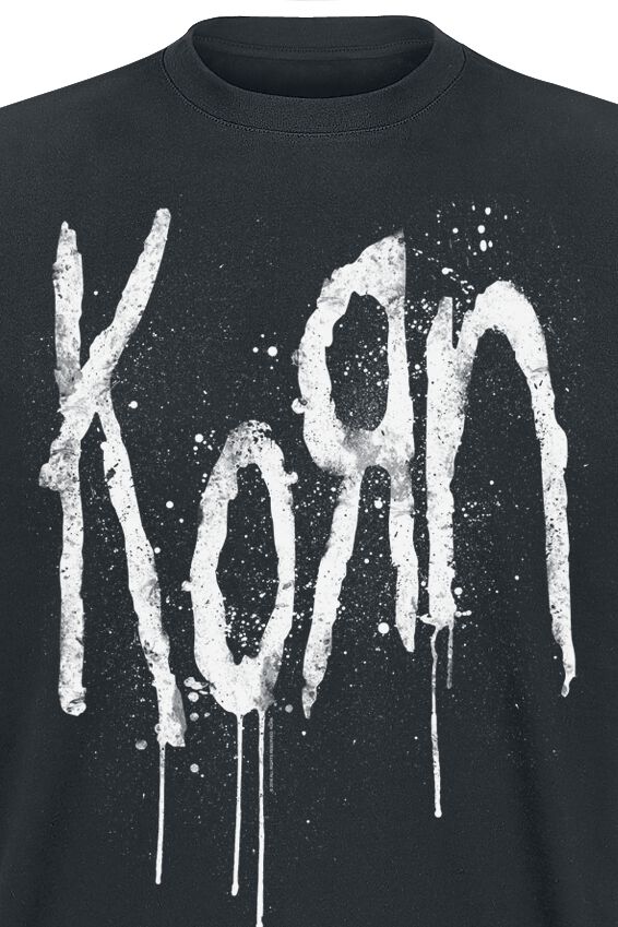 T-shirt Korn Groupe De Musique - Taille M, Noir, En Coton, Occasion En Bon état
