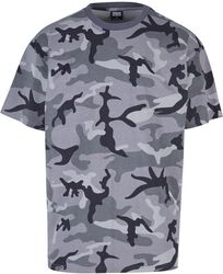 T-shirt Camouflage Heavy Oversize, Urban Classics, Jersey