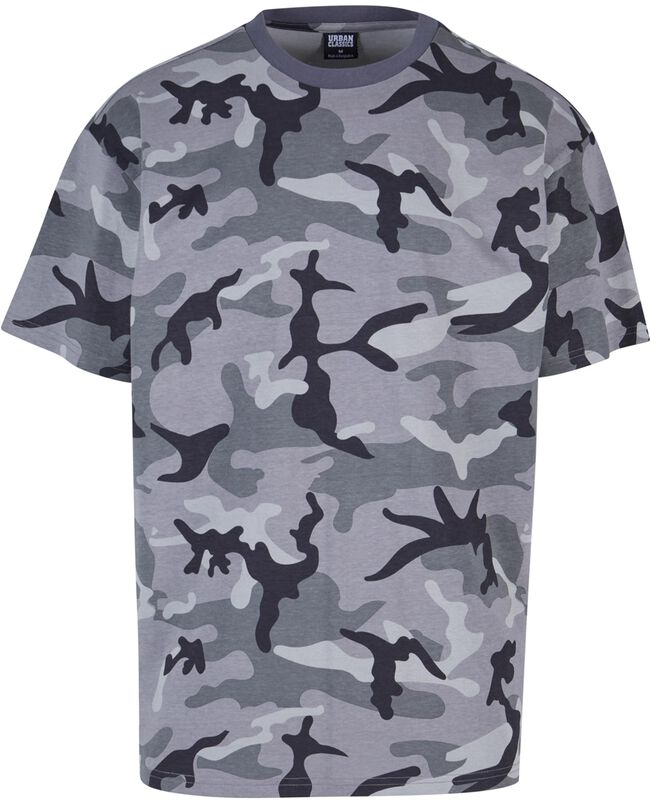 T-shirt Camouflage Heavy Oversize