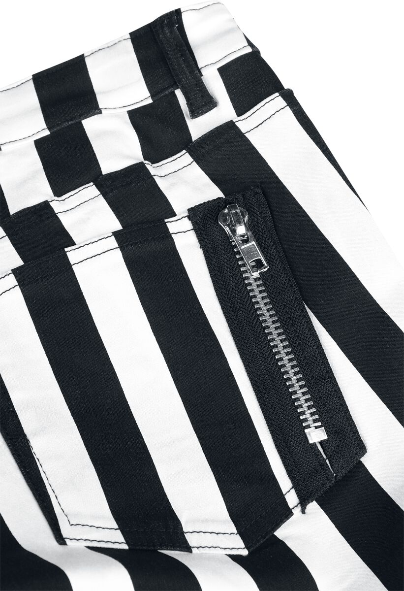 Pantalon De Survêtement Smoking BALMAIN Rayé Noir Et Blanc Taille 50 - Neuf Sans étiquettes