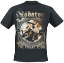 The Great Tour 2020 - Nordic Warlord, Sabaton, T-Shirt Manches courtes