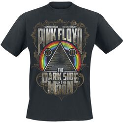 Dark Side - Feuilles d'Or, Pink Floyd, T-Shirt Manches courtes