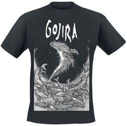 Woodblock Whales, Gojira, T-Shirt Manches courtes