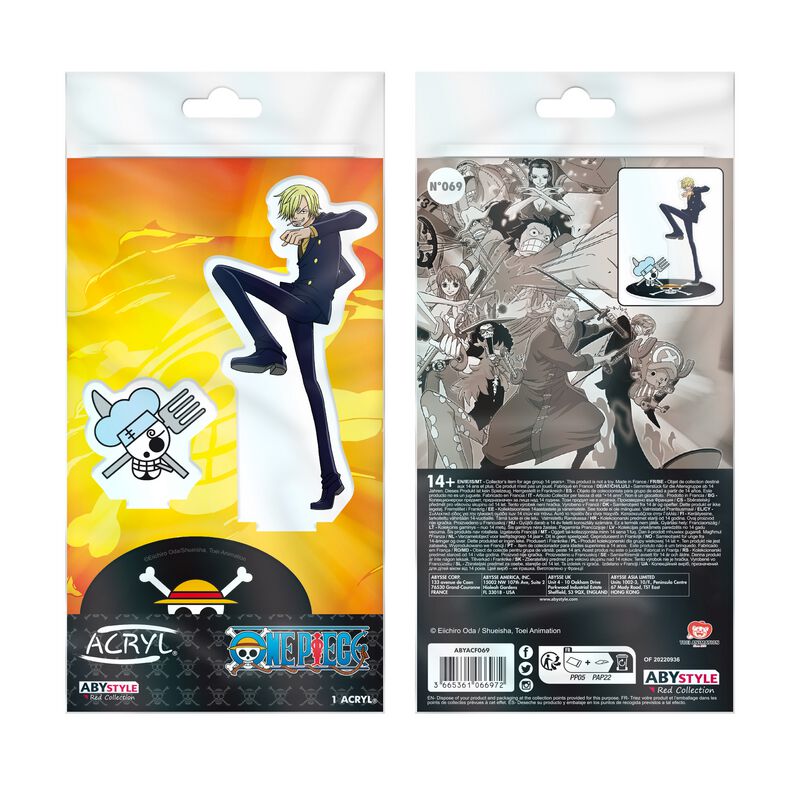 Figurine Sanji One Piece En PVC - Hauteur 14 Cm - Boîte Scellée - Neuf