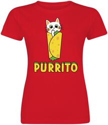 Purrito, Food, T-Shirt Manches courtes