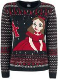 Alice Christmas Sweater, Alice in Wonderland, Pull de Noël