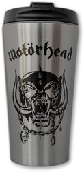 Travel Mug - Motörhead Stainless Steel - Everything Louder Than Everything Else, Motörhead, Gobelet isotherme