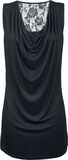 Sleeveless Backlace Dress, Black Premium by EMP, Robe courte