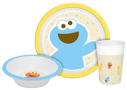 Friend - Children’s toy tableware set, Sesame Street, Ensemble petit déjeuner