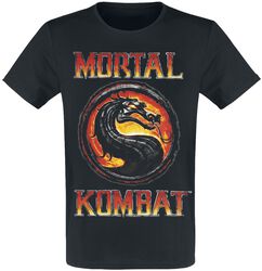 Logo Classique, Mortal Kombat, T-Shirt Manches courtes