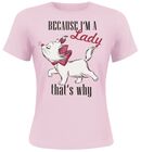 Marie - I'm A Lady, Les Aristochats, T-Shirt Manches courtes