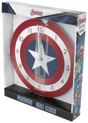 Bouclier, Captain America, Horloge murale
