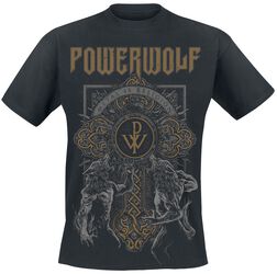 Wolf Cross, Powerwolf, T-Shirt Manches courtes
