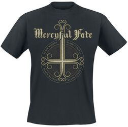 Black Funeral Cross, Mercyful Fate, T-Shirt Manches courtes