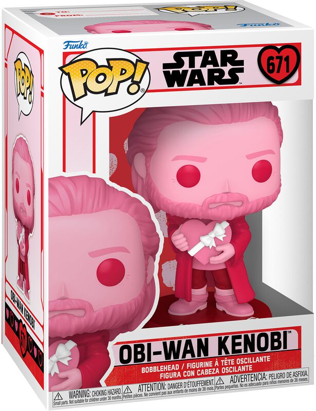 Obi-Wan Kenobi (St-Valentin) - Funko Pop! n°671