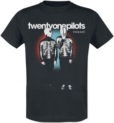 Skeleton Duo, Twenty One Pilots, T-Shirt Manches courtes