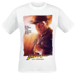 The Last Crusade poster, Indiana Jones, T-Shirt Manches courtes