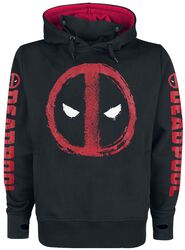 Symbol - Distressed, Deadpool, Sweat-shirt à capuche