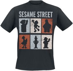 Sesame Street - Personnages Street, Sesame Street, T-Shirt Manches courtes