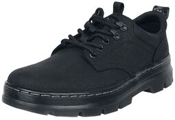 Reeder Leather - Black Milled Nubuck Wp, Dr. Martens, Chaussures à lacets