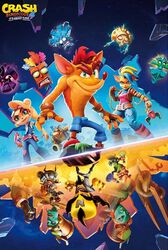 It's About Time, Crash Bandicoot, Poster
