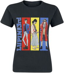 Lupin The 3rd Rayures, Lupin The 3rd, T-Shirt Manches courtes