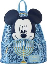Loungefly - Happy Hanukkah Menorah (Glow in the Dark), Mickey Mouse, Mini Sac À Dos