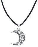 Crescent Moon, Toltecs Amulet, Collier