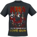 Love Gun, Kiss, T-Shirt Manches courtes