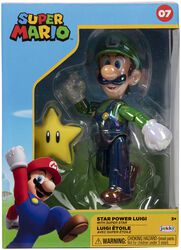 Luigi Star, Super Mario, Figurine de collection