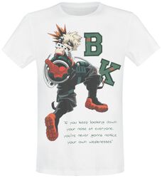Bakugo - Quote, My Hero Academia, T-Shirt Manches courtes