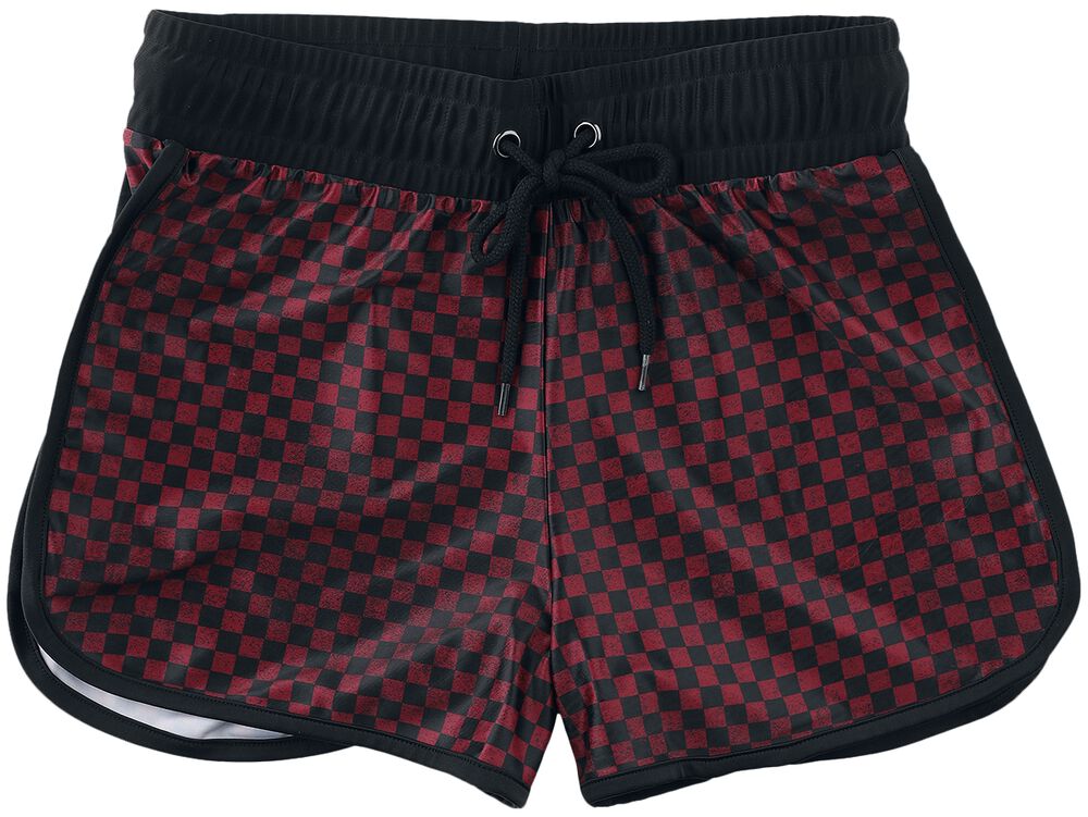 Swimshorts with Chessboard Print