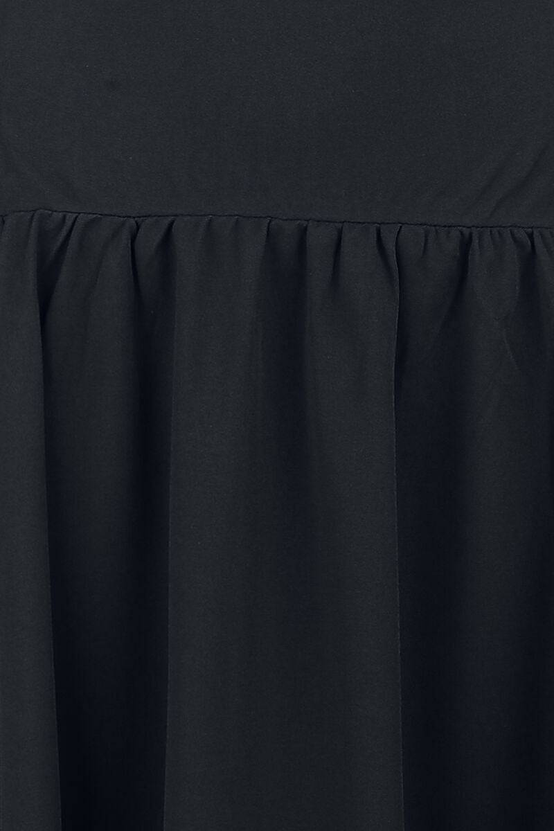 Robe maxi en satin, taille plissée Blue For Women | Maje