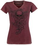 Skull Shirt, Rock Rebel by EMP, T-Shirt Manches courtes